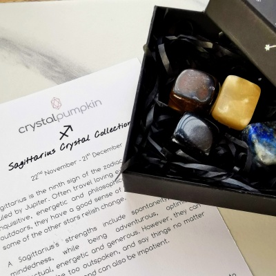 Sagittarius Gemstone Crystal Set